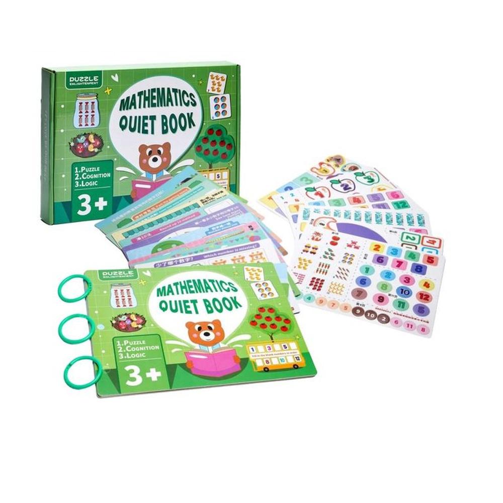 Libro Osito de Actividades Montessori Matemáticas