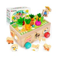 Montessori Verduras y Animales de Granja para Niños