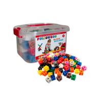 Set de Construcción Policubos 118pzs Coloridas