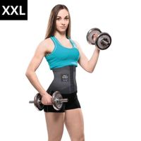 MAXSPORTS Faja Reloj de Arena con Broche Negro XXL