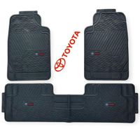 Piso De Jebe PVC Universal 3 Piezas Auto Camioneta Toyota