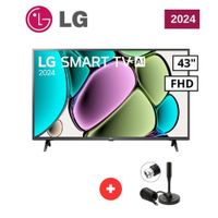 TELEVISOR  LG 43' 43LR6000PSA FHD SMART TV WEBOS  MAS ANTENA DIGITAL
