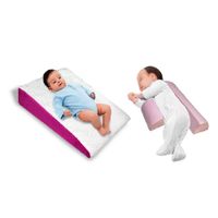 Cojín Antireflujo y Anticaídas Posicionador Bebé Memory Foam  Rosado  Teraflex