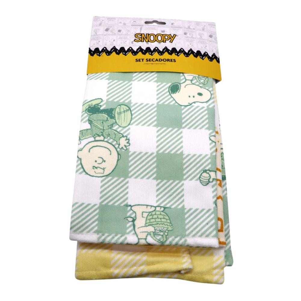 Set de Secadores x2 de Cocina Snoopy 2