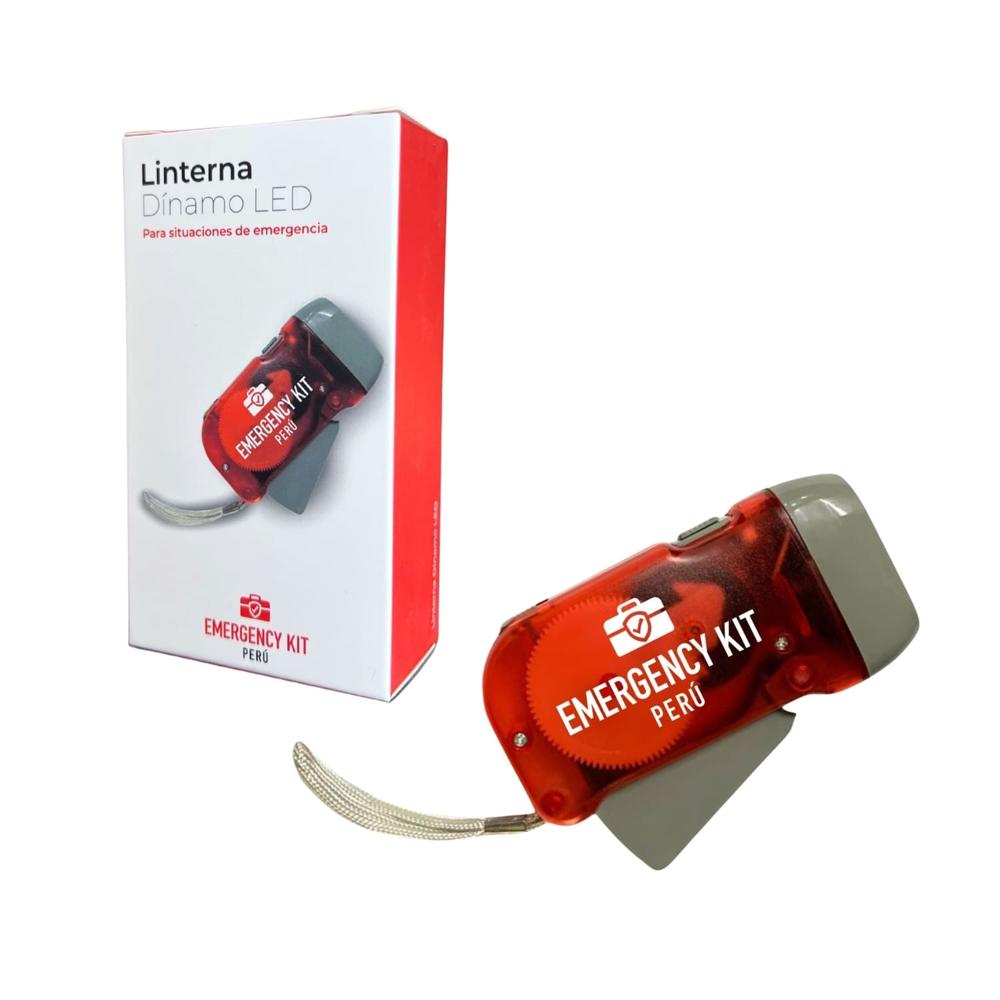 Linterna dínamo LED