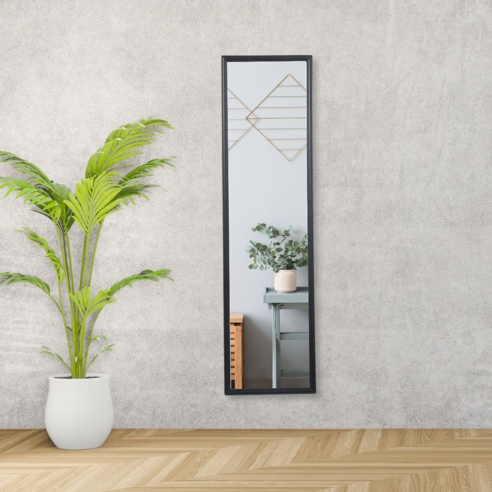 Espejo Básico 33.5x123.5cm Negro Orange