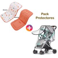 Protector de Coche para Bebé con Cobertor de Lluvia Smt 33