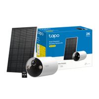 Cámara Vigilancia Tapo C410 KIT 2K Audio 2vías Batería PanelSolar 64GB