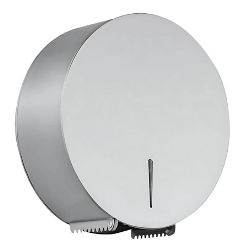 Dispensador de Papel Higiénico Jumbo de Acero Satinado