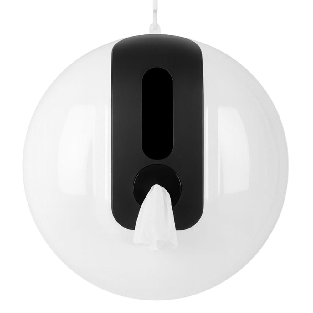 Dispensador de Papel Higiénico Center Pull ABS Blanco Moderno