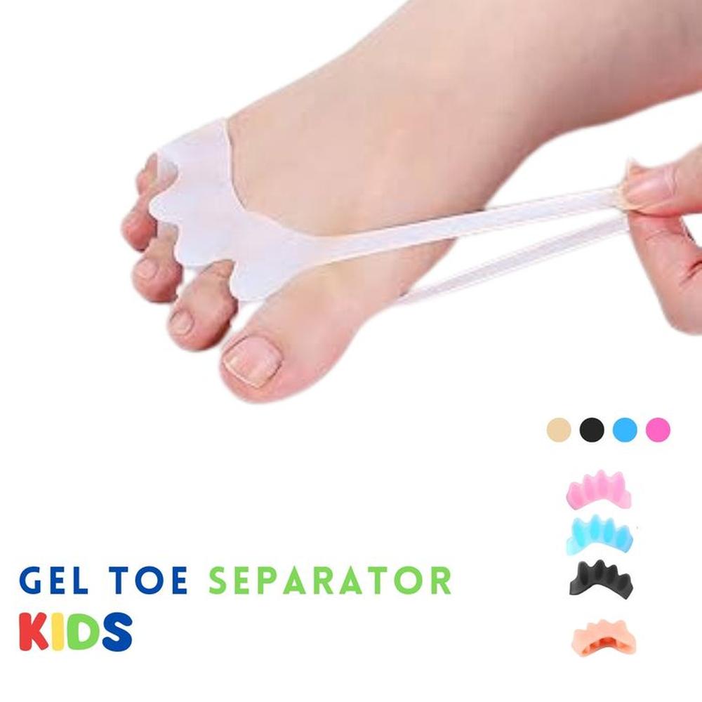 Separador KIDS de 5 dedos negro - unisex