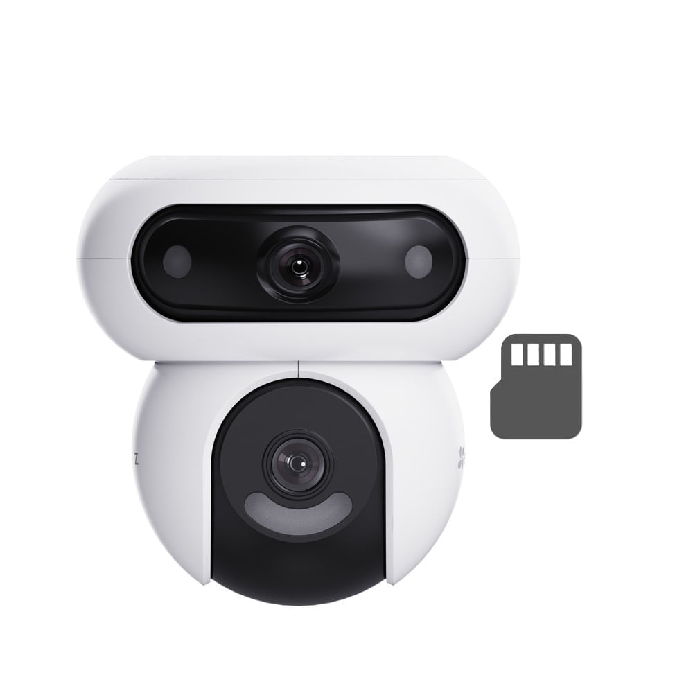 CAMARA DE SEGURIDAD EZVIZ H90 2K+ DUAL + MEMORIA MICROSD 128GB DE REGALO