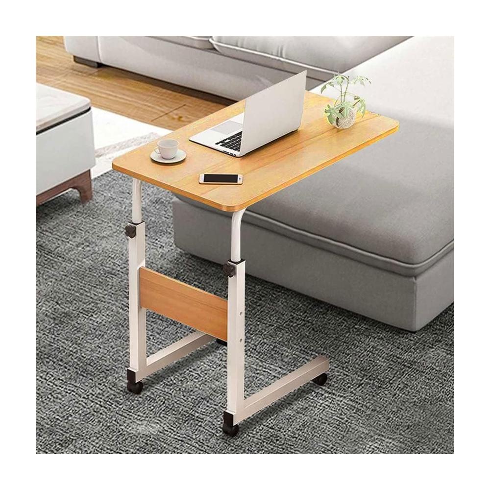 Mesa Escritorio Para Laptop Con Ruedas Portátil Ajustable Pino 1363