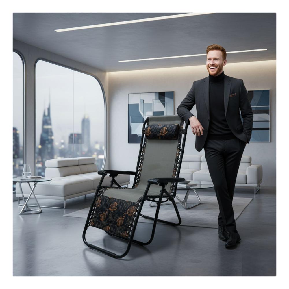 Silla Perezosa Reclinable Marron