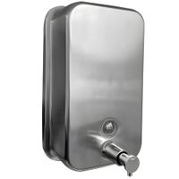 Dispensador de Jabón Líquido de 1200 ml de Acero Inoxidable