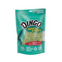 Snack para Perros Dingo Dental Sticks de Pollo x10 und
