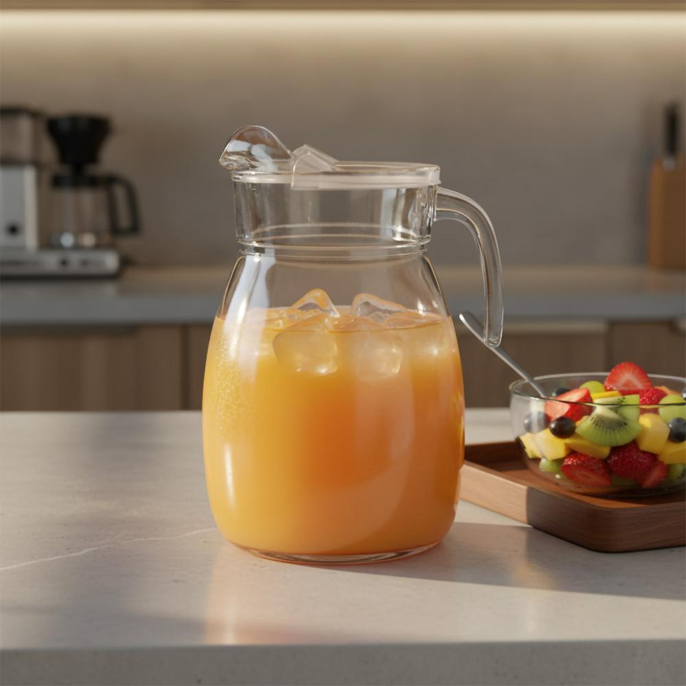 Jarra Niagara 2.5 L con Tapa Pasabahce Resiste hasta 60 Grados