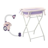 Bañera splash con rac baby cam morado