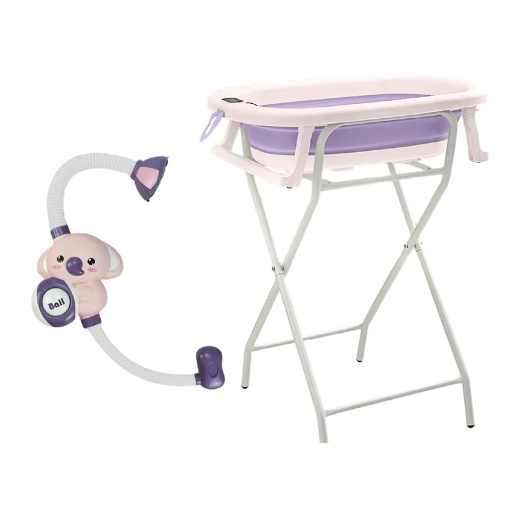 Bañera splash con rac baby cam morado