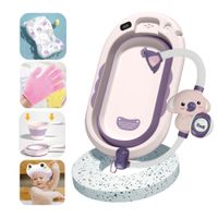 Tina bebe regadera splash BCAM morado