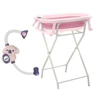 Bañera splash con rac baby cam rosado