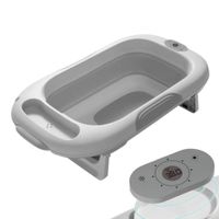 Tina de baño atlantic baby cam gris