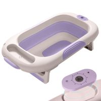 Tina de baño atlantic baby cam morado