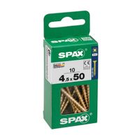 Tornillo Spax Cabeza Plana Bicro 4.5x50 S - 10 unidades