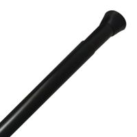 Barra de Ducha Orange Ajustable A Presion Negro 1.00-1.90m