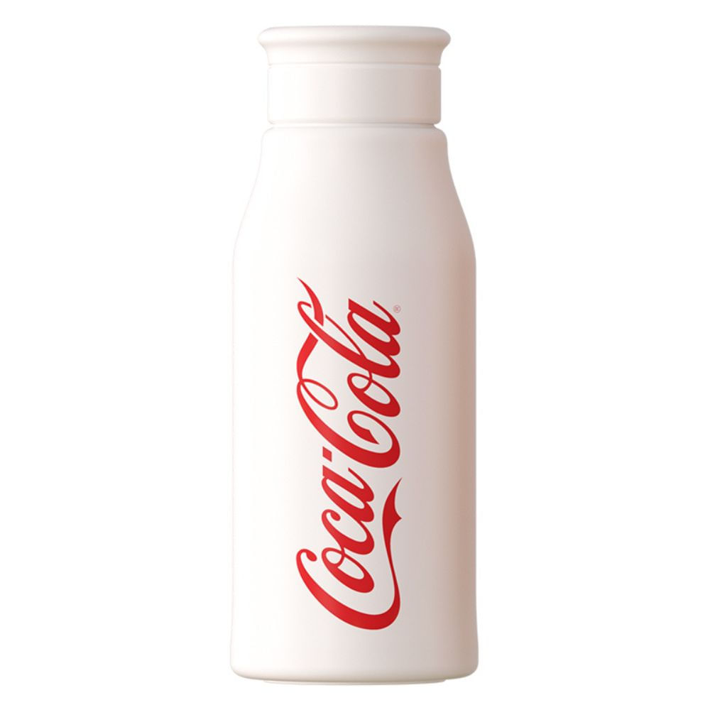 Botella Térmica Vogager - Coca-Cola x Germ - 370ml / 12.5 Oz - Blanco