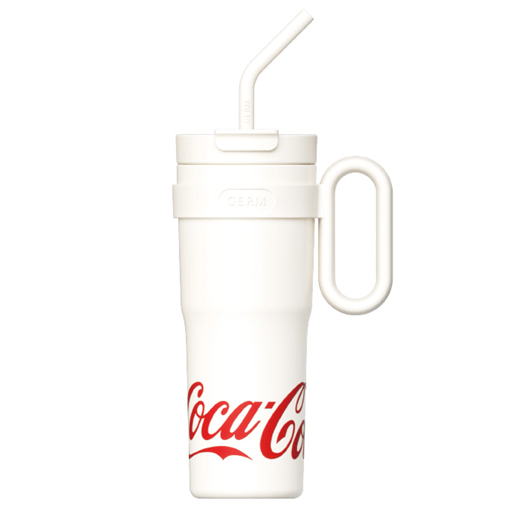 Vaso Térmico Hidrato Coca Cola x GERM 1100ml / 37.2 Oz Blanco