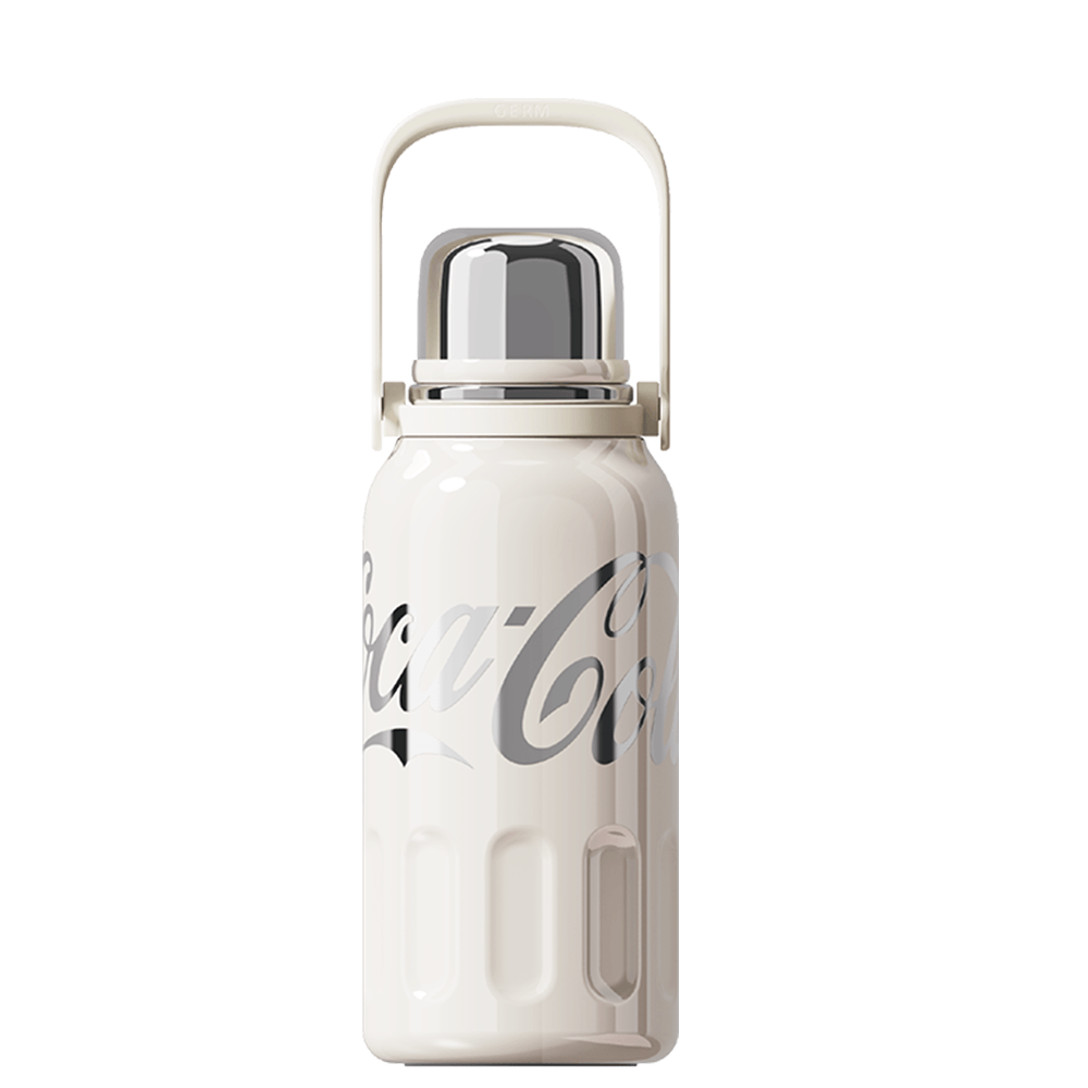Termo Deportivo Coca-Cola x Germ 1200?ml / 40 Oz con Tapa Taza – Blanco