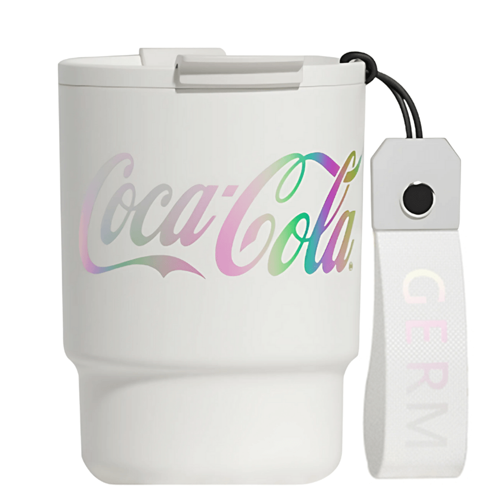 Taza Térmica Gobelet - Coca-Cola X Germ – Blanco Bamboo- 360ml 12 Oz