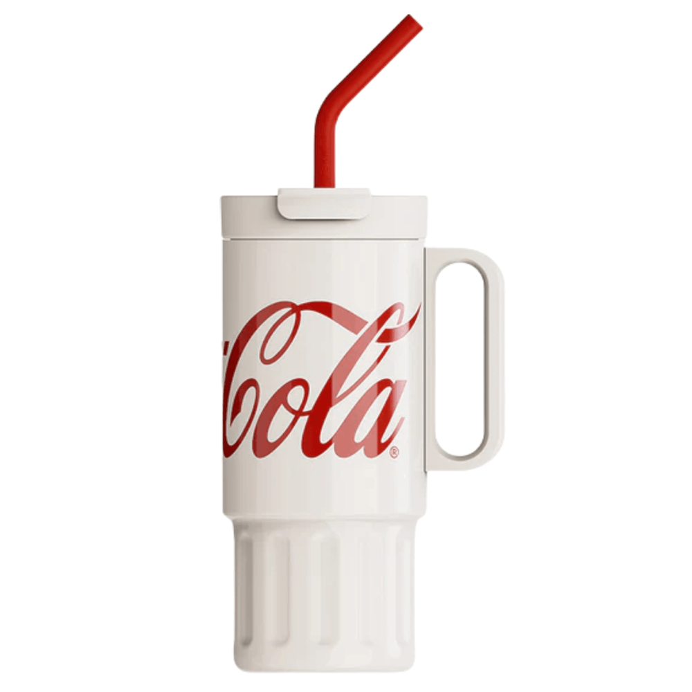 Vaso Termico Premium Coca Cola x GERM 1200ml / 40.57 Oz Blanco