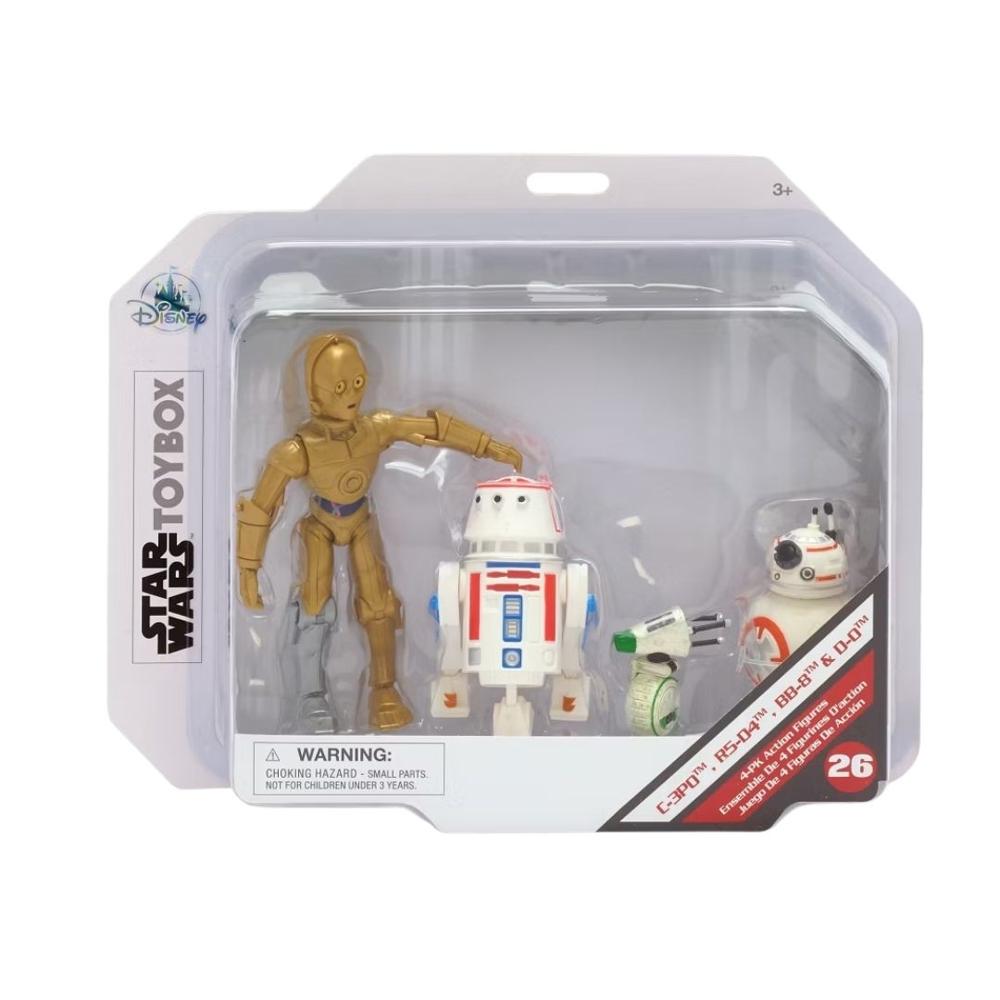 Set Droides Figuras Accion Star Wars Toybox Disney Store