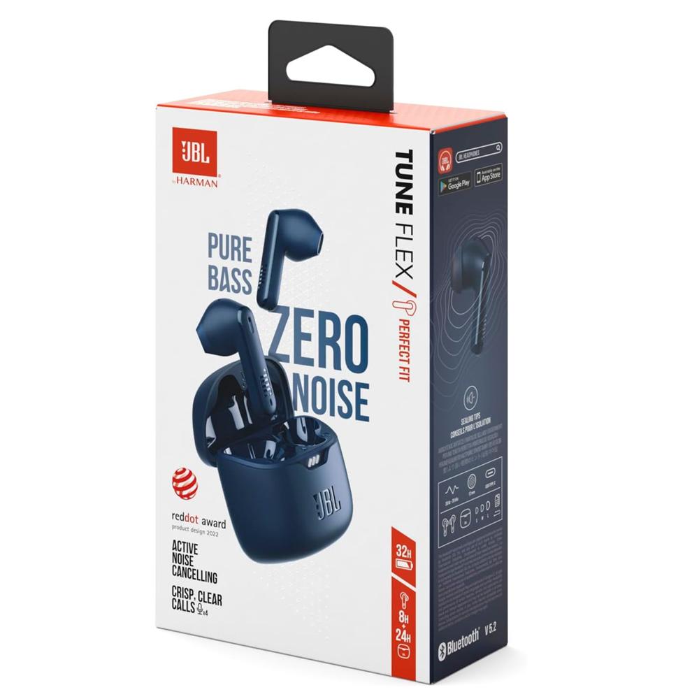 Audifonos JBL Tune Flex con Cancelación de Ruido Azul Audifonos JBL Tune Flex con Cancelación de Ruido Azul