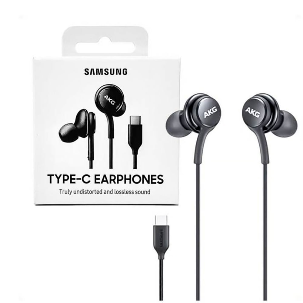 Audifono Samsung AKG Tipo C Negro Audifono Samsung AKG Tipo C Negro