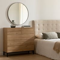 Cómoda Moderna Frimmy 5 Cajones Duna R&R MUEBLES