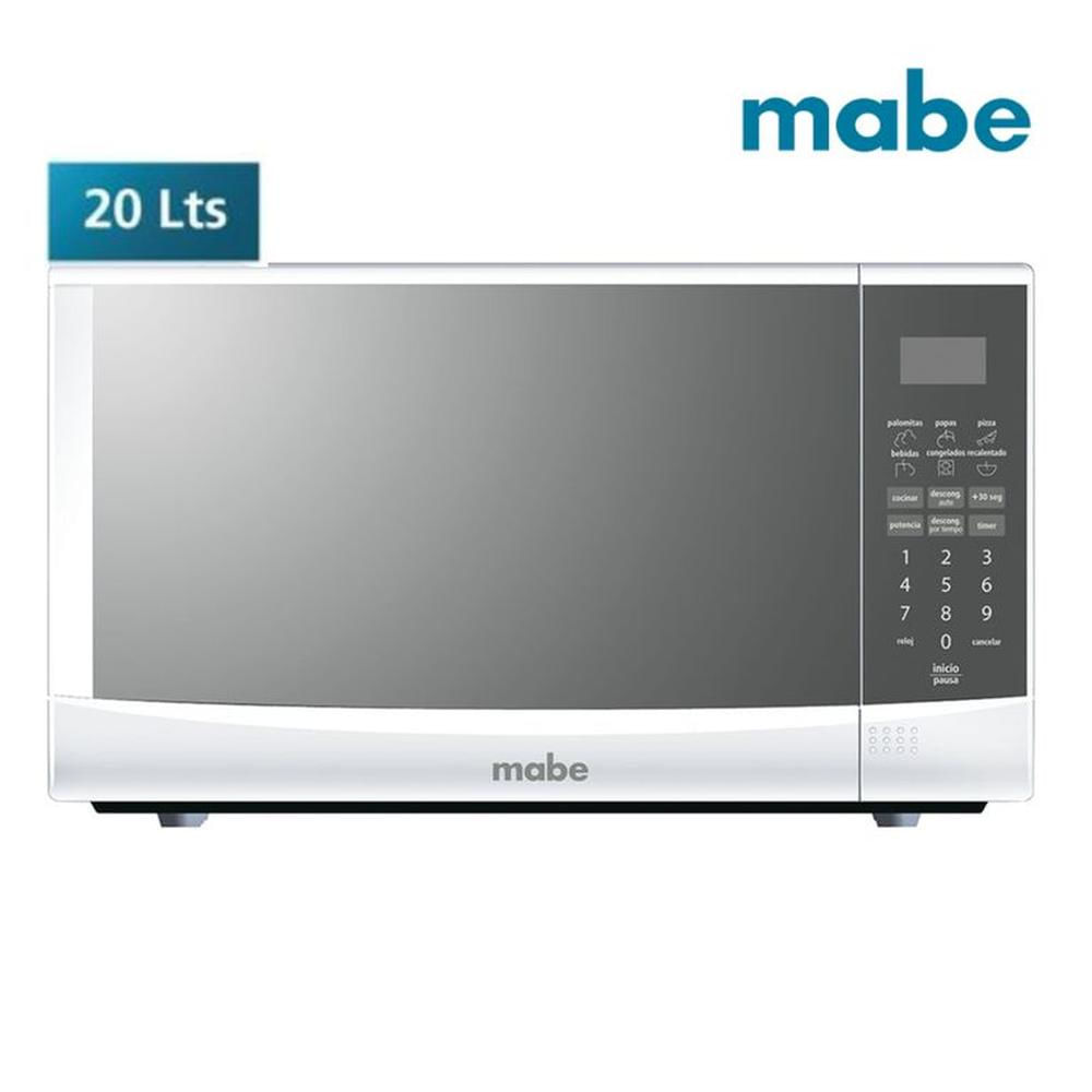Horno Microondas de 20L Blanco Mabe - HMM20PEE Horno Microondas de 20L Blanco Mabe - HMM20PEE