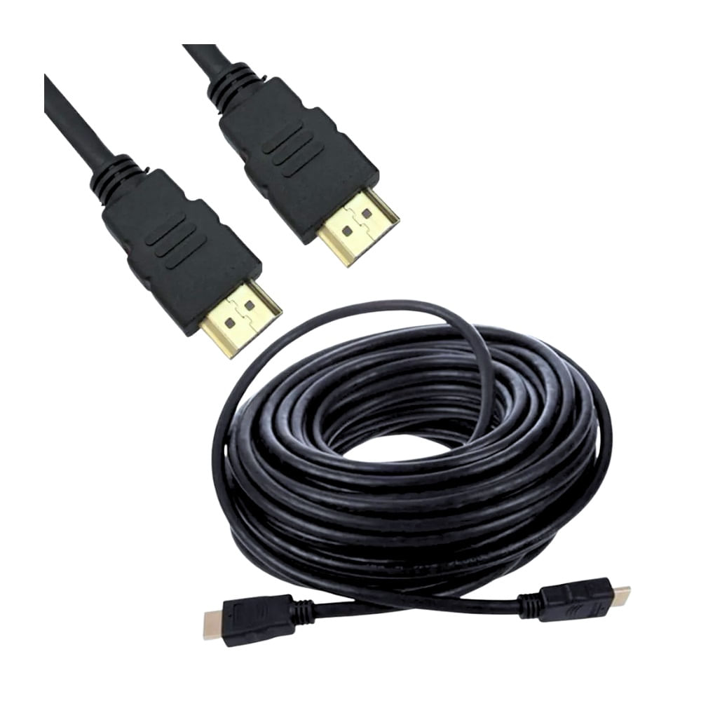 Cable Hdmi Liso 20 Metros Full Hd - 1080p