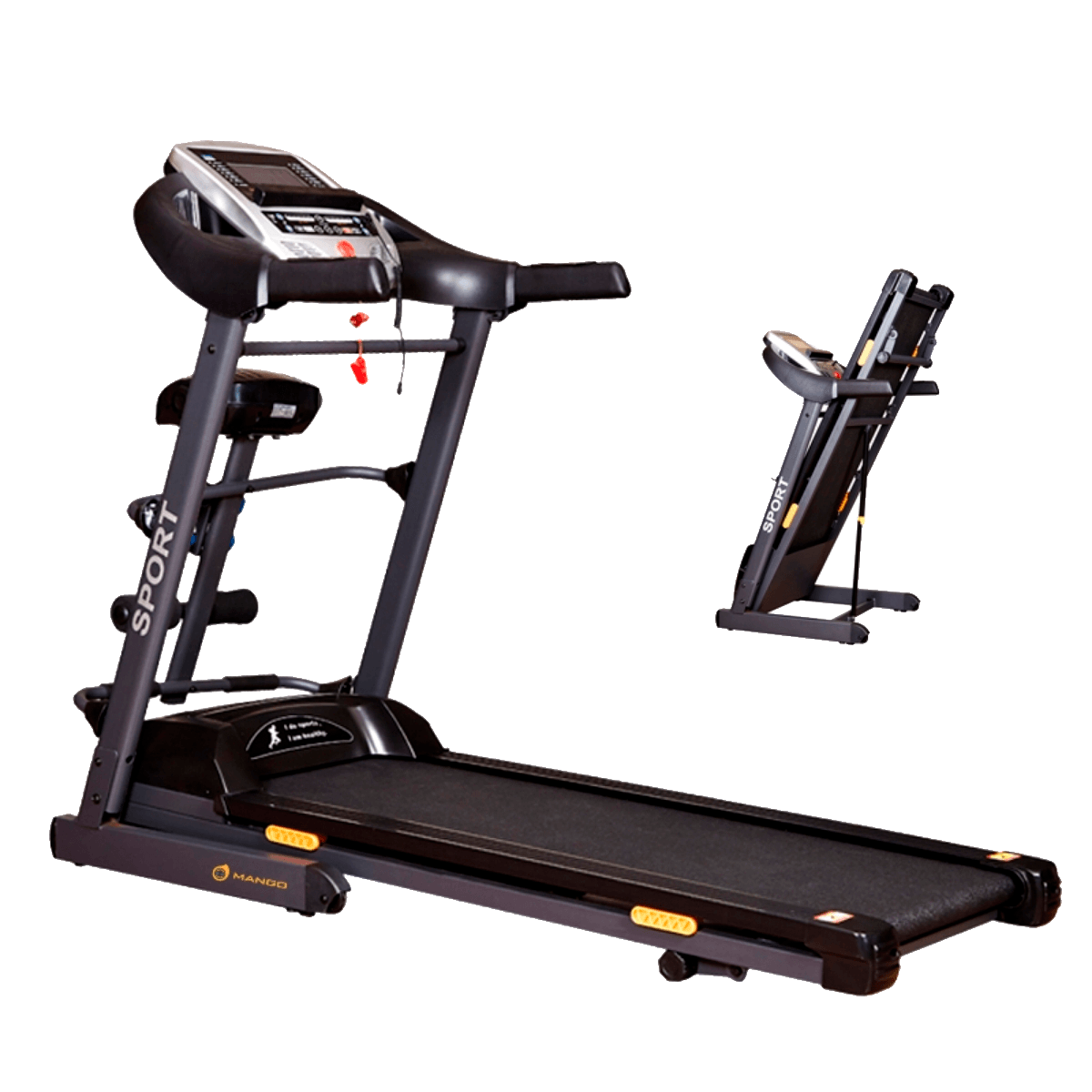 Trotadora Xtreme 2 en 1 con masajedor 2HP