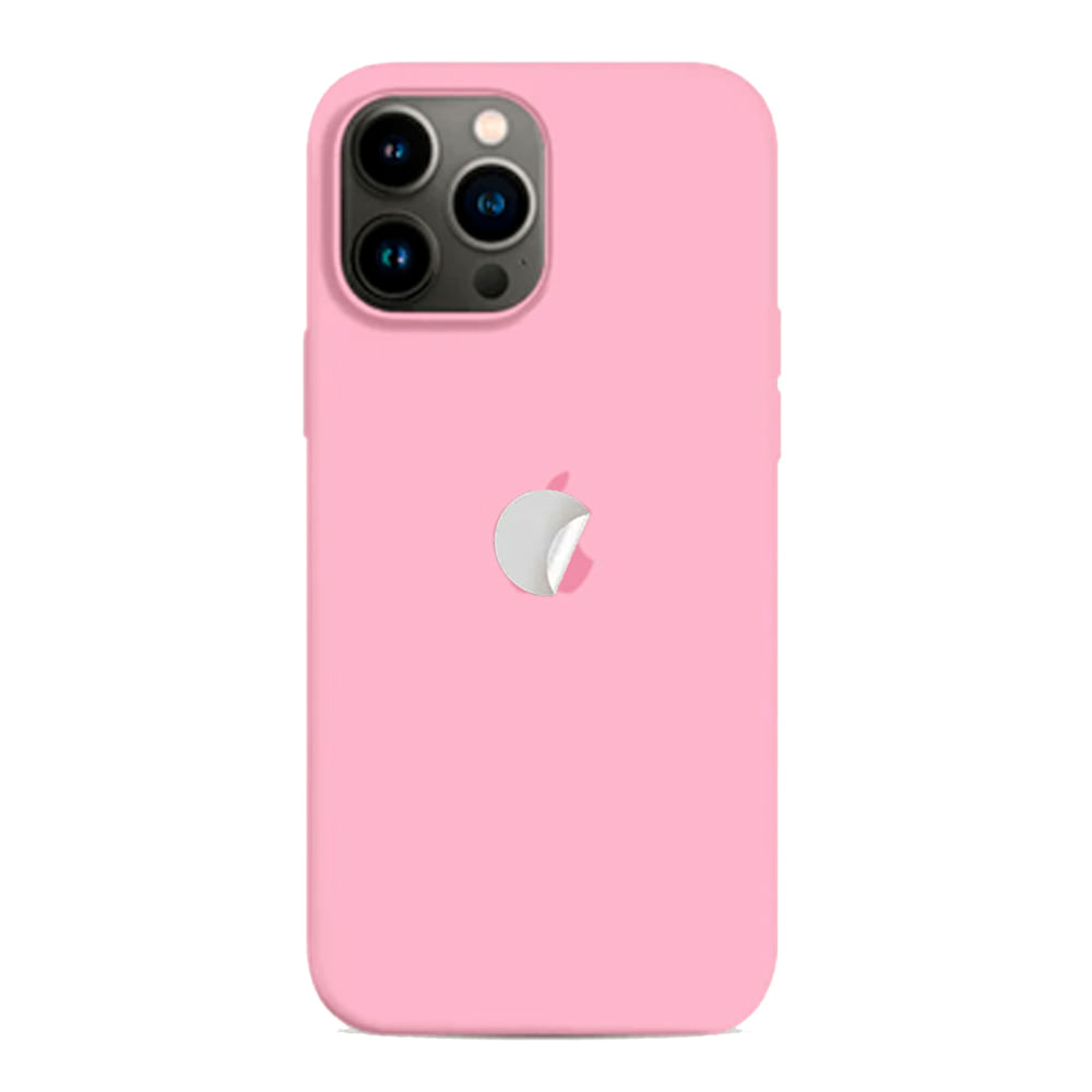 Case Silicona Para iPhone 16 Pro Rosado