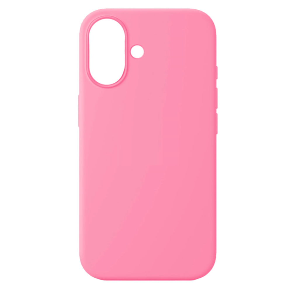 Case Silicona Para iPhone 16 Plus Rosado