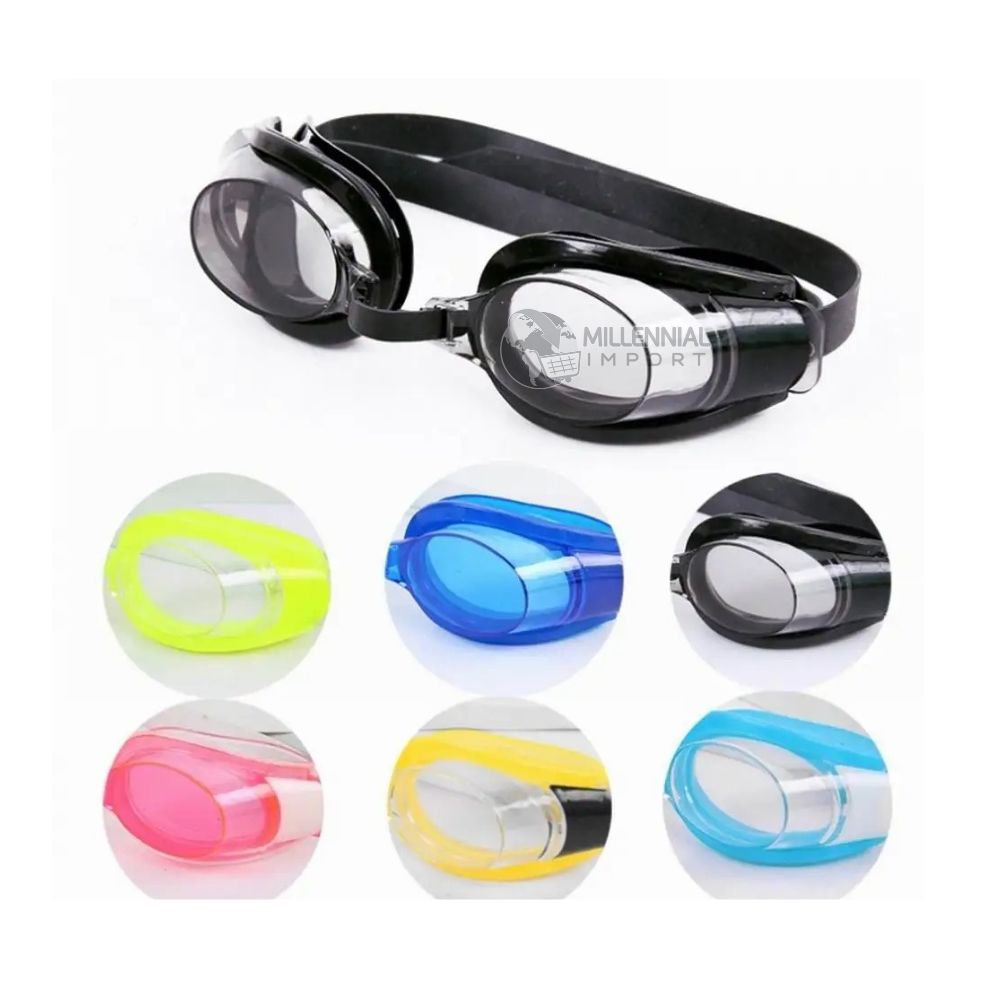 Pack por 02 Lentes para Clases de Natación en Piscina Color Variado