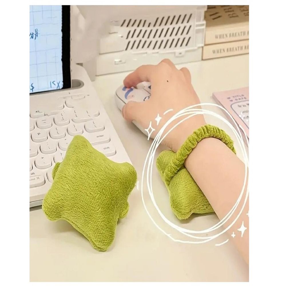 Almohadilla Ergonomica Reposa Muñeca Mouse Pad Teclado Verde Almohadilla Ergonomica Reposa Muñeca Mouse Pad Teclado Verde