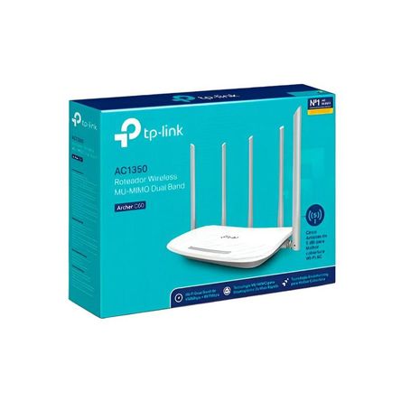 Router ARCHER C60 TP-LINK Wi-Fi AC1350 Dual Band Router ARCHER C60 TP-LINK Wi-Fi AC1350 Dual Band