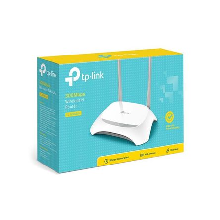 Router Inalámbrico TP-Link TL-WR840N 300Mbps con 2 antenas