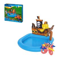 Centro de Juegos Pirata Inflable 147x147x122
