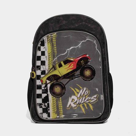 Mochila Escolar R18 R18-I0191 TEXTIL Negro Mochila Escolar R18 R18-I0191 TEXTIL Negro