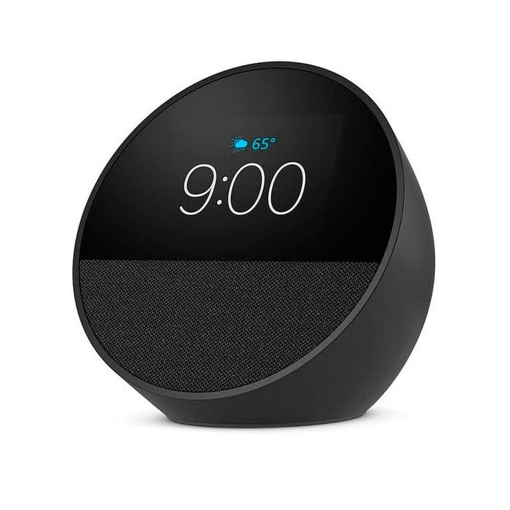 ASISTENTE AMAZON ALEXA ECHO SPOT 2024 NEGRO ASISTENTE AMAZON ALEXA ECHO SPOT 2024 NEGRO
